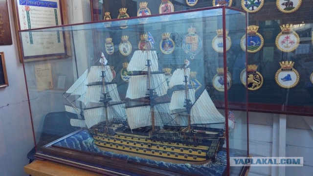 Посещение HMS Victory в г. Портсмут, Великобритания