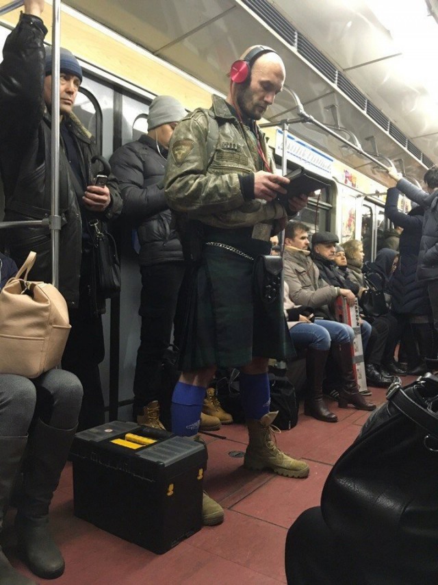 Модники из российского метрополитена