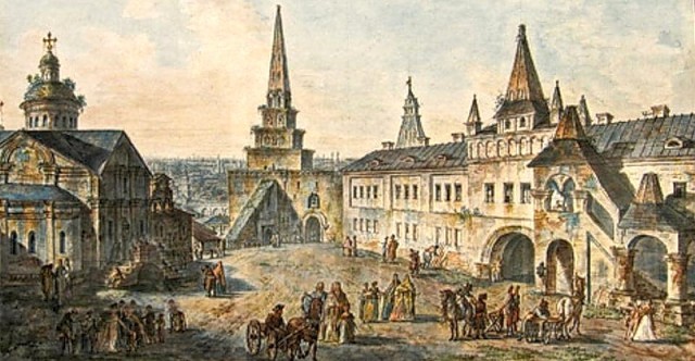 Москва до пожара 1812 года