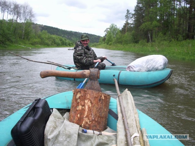Сплав по Инзеру, Башкирия, 2008 г.