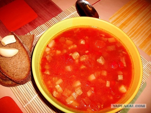 Острые томатные супы, Mitsv + FrauMarta = помидор