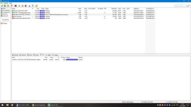 uTorrent проблема вечный поиск пиров или подключение кто сталкивался помогите