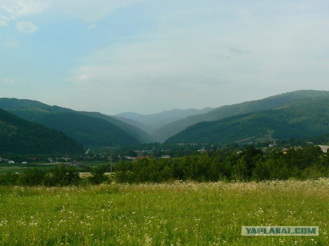 Западная Украина. Край где живут облака.