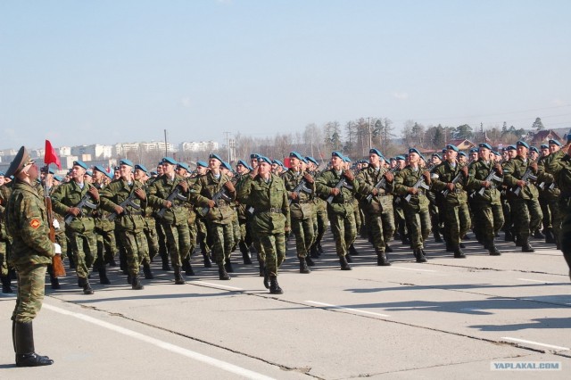 Репетиция парада на Красной плащади