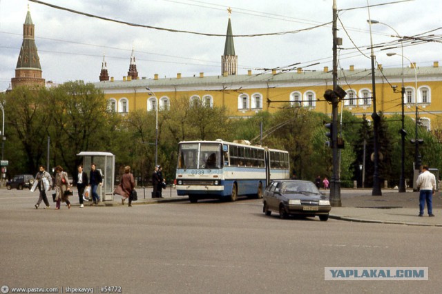 Прогулка по Москве 1992 года