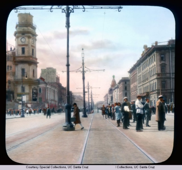 Фотографии довоенного Ленинграда 1931 года в цвете