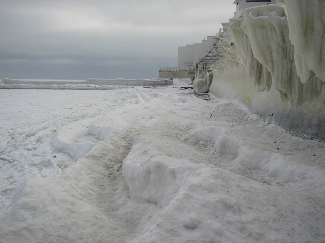 Черное море... замерзло!