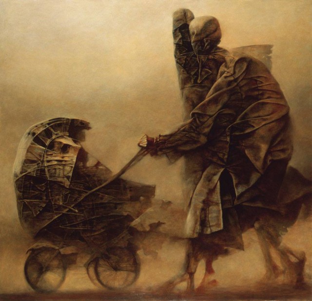 Картины Zdzisława Beksiński
