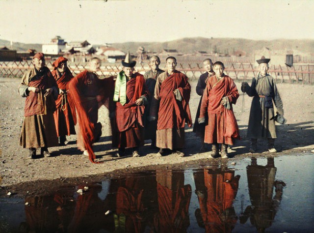 Монголия 1913 года в цвете