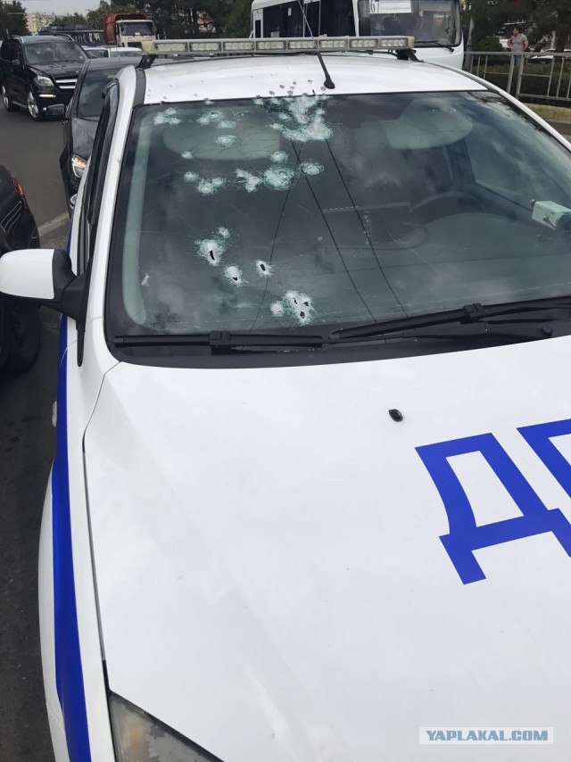 В Краснодаре водитель «Тойоты» расстрелял полицейских, преследовавших его после ДТП