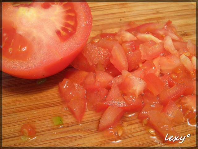 Спагетти с мясным соусом.