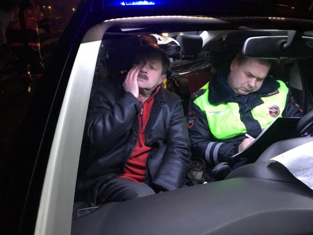 В Москве пьяный судья выехал на встречную полосу и устроил массовое ДТП