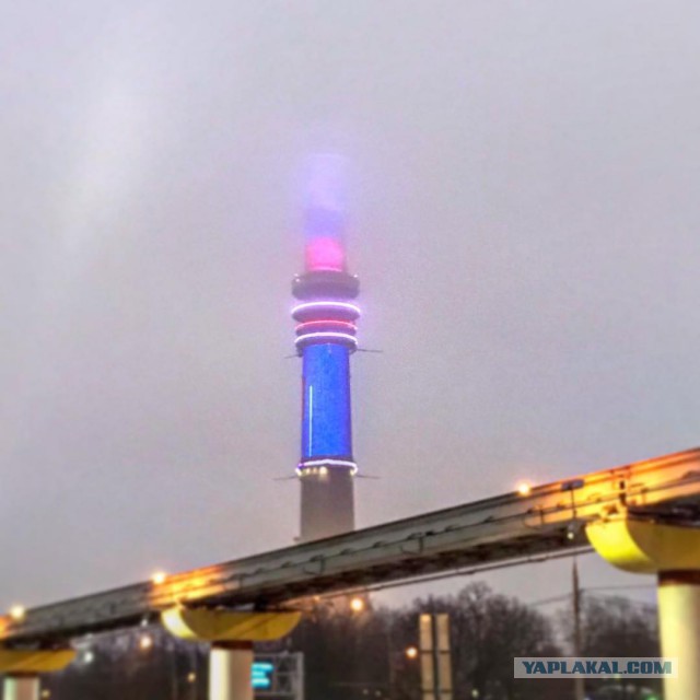 Всполохи над Москвой