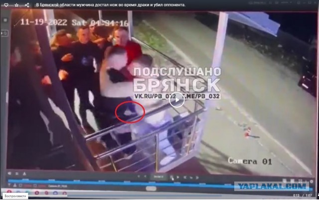 В Брянской области мужчина достал нож во время драки и убил оппонента