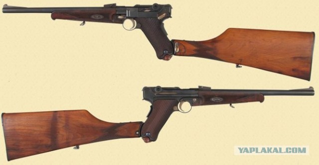 Пистолет-карабин Люгер и его основные разновидности (Luger Carbine)