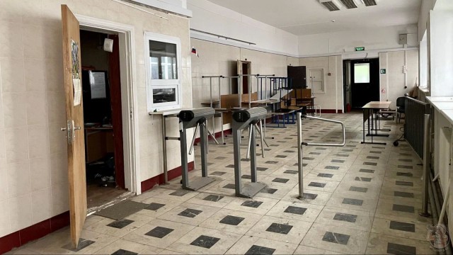 Заброшенное здание МГВМИ в центре Москвы