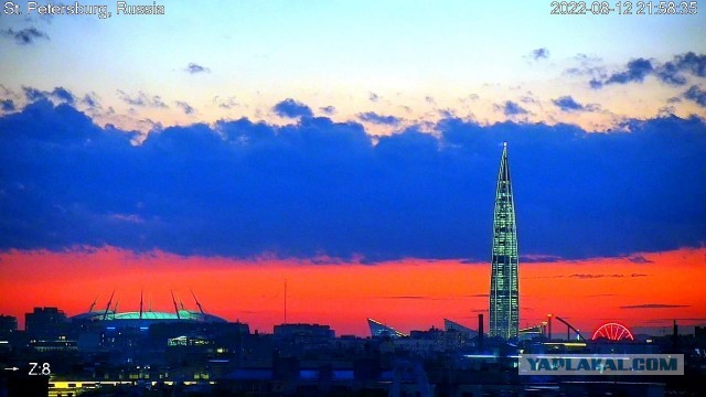 Закат в Краснодарском крае