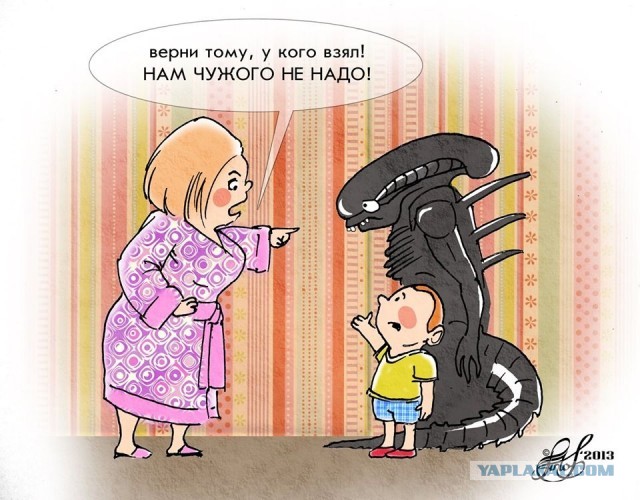 Чужой и Хищник с точки зрения биологии