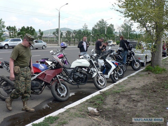 Самая массовая акция протеста на колесах в Чите