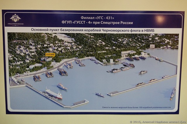 Строительство базы ВМФ в Новороссийске