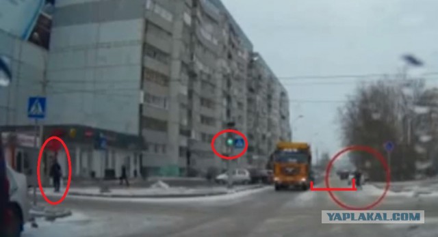 Грузовик раздавил пенсионерку в Казани