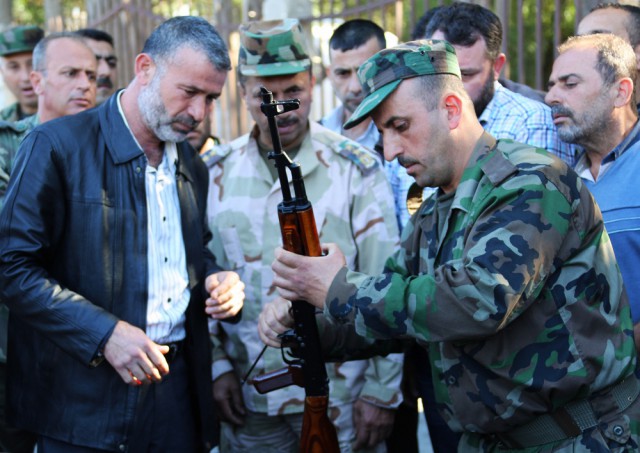 Число добровольцев в Сирии растет