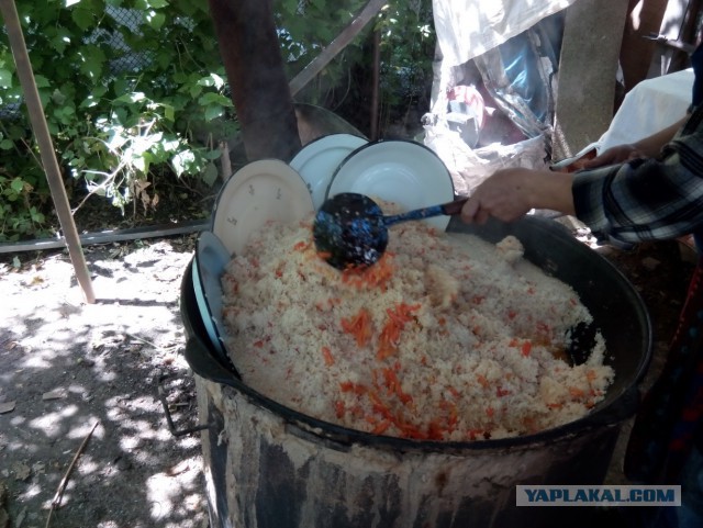 Большой плов (по уйгурски)