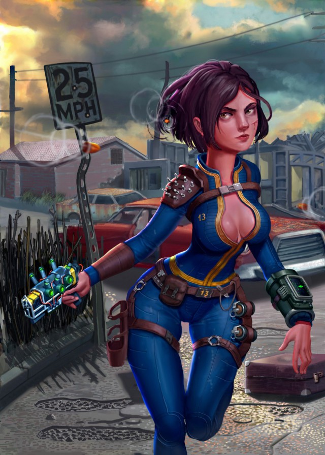 Арт на тему Fallout