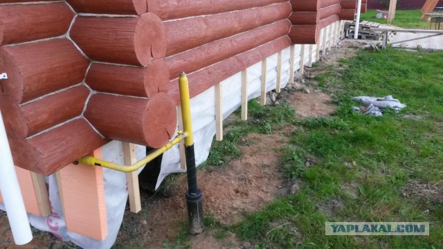 Утепление свайного фундамента своими руками