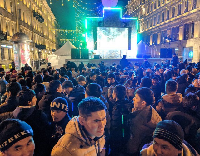 Новогодний позор в сердце столицы