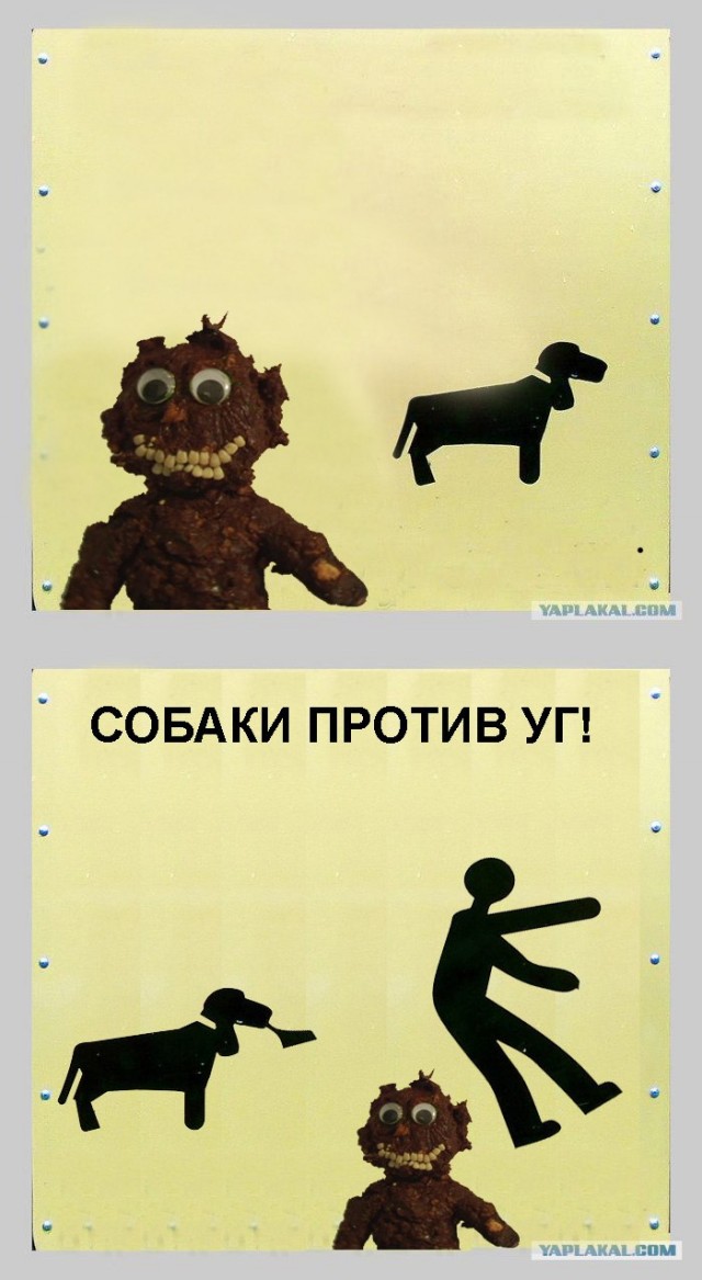 Фотожаба: Собака друг человека