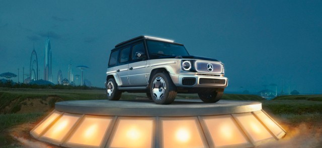 Mercedes-Benz продемонстрировала концептуальный «Гелендваген будущего»