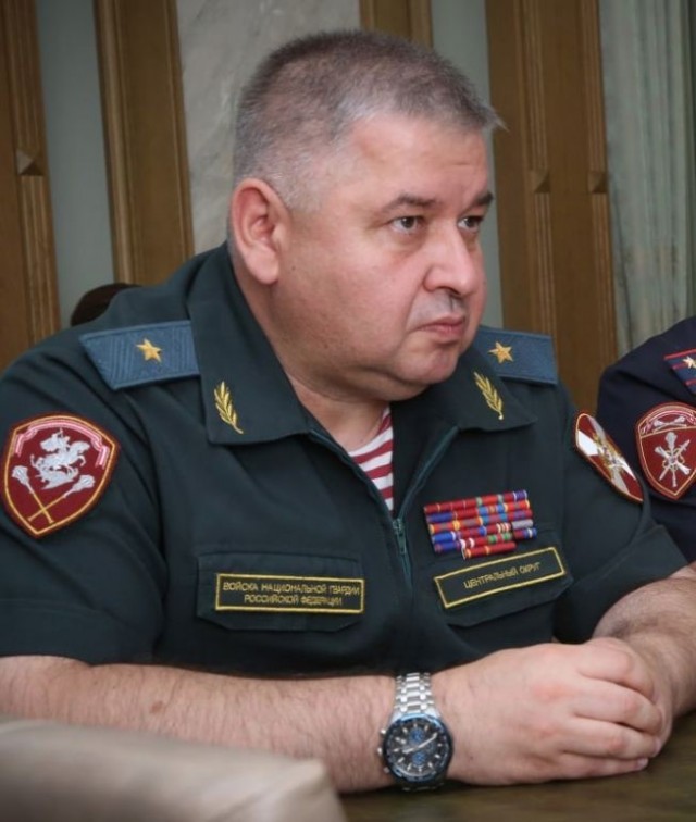 Под следствием очутился зам. командующего Центральным округом Росгвардии генерал-майор Вадим Драгомирецкий