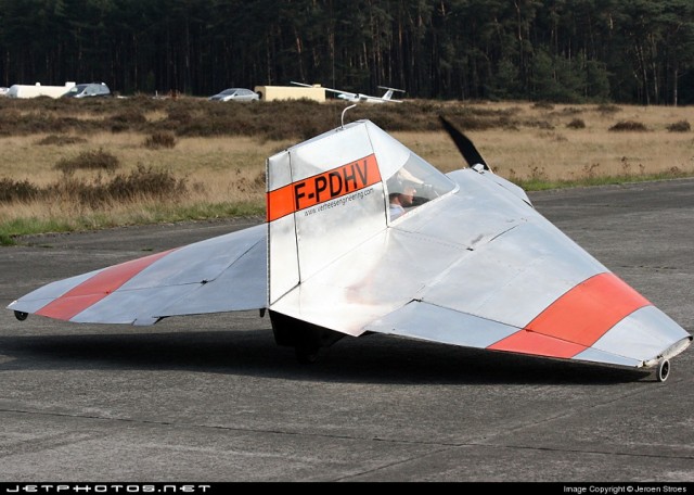 Необычный самолет Verhees Delta D-2