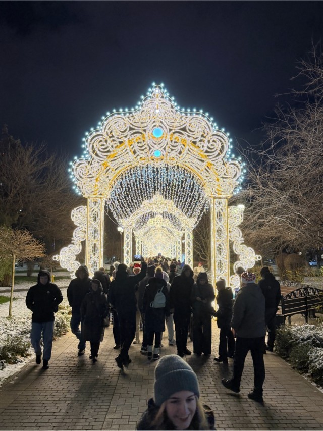 Новогоднее настроение в родном городе