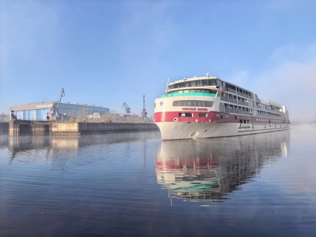 ОСК вывела на ходовые испытания круизный лайнер «Николай Жарков».