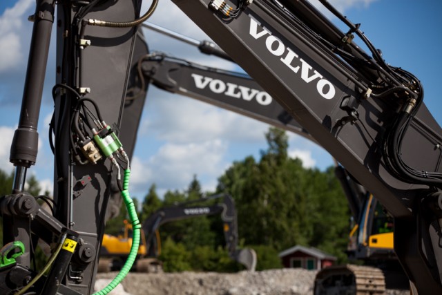 Полигон Volvo Construction Equipment в Швеции