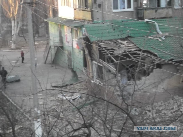 Зачистка аэропорта от войск украинских ВС