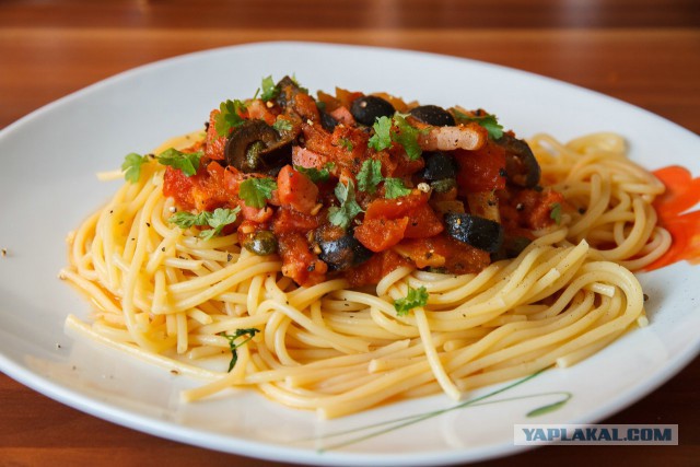 Спагетти сицилианских шлюх (Spaghetti Puttanesca)