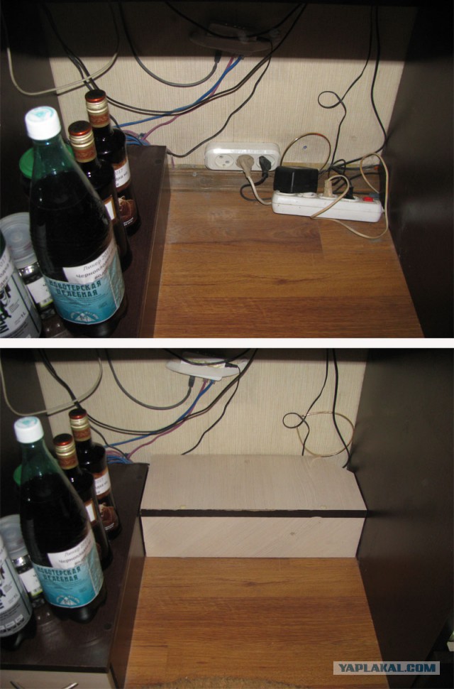 Решение проблемы валяющихся под компьютерным столом кабелей