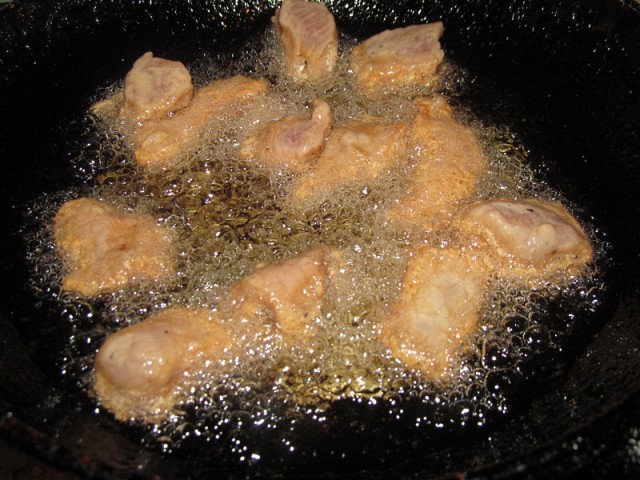 Свинина в кисло-сладком соусе. Азиатская кухня