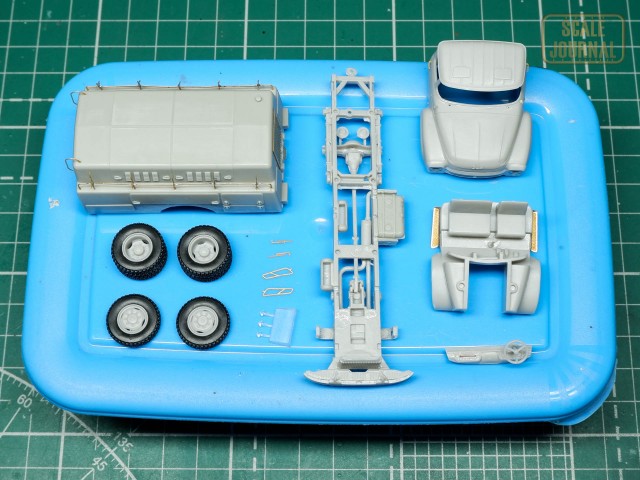 Моё хобби моделизм: АПА-50 на базе Зил-130 в масштабе 1/72