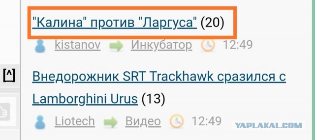 Внедорожник SRT Trackhawk сразился с Lamborghini Urus