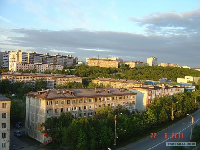 Полярный день в Мурманске