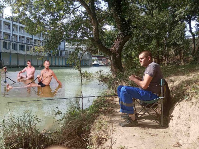 Фотожаба про рыбака "Улов"