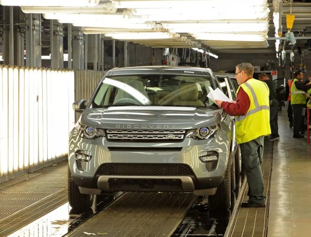 Экскурсия по заводу Land Rover