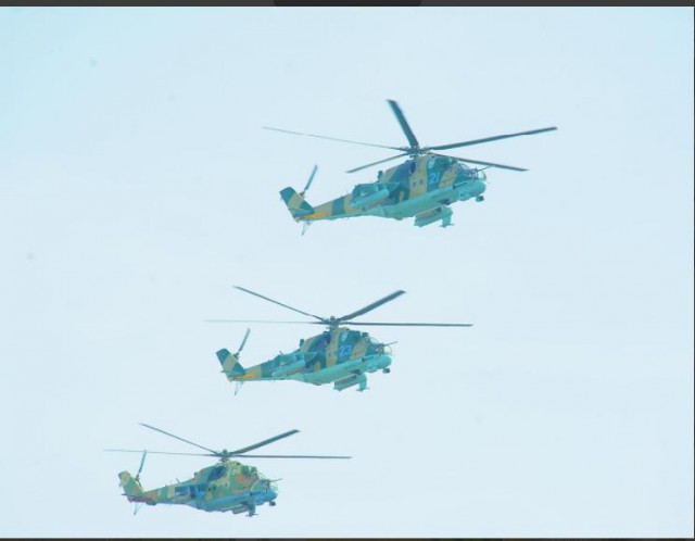 Военный парад в Туркмении