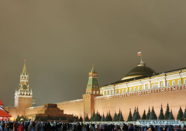 Ночные и вечерние фотографии Москвы
