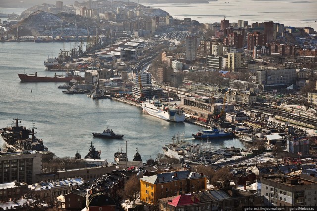 Дальний Восток. Панорамы Владивостока.
