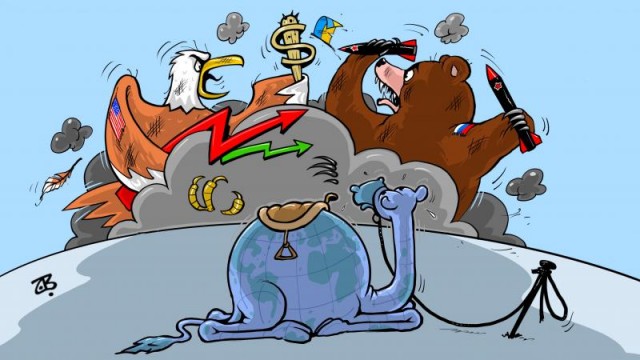 Заграничные сводки карикатурного фронта